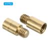 PATIKIL 1.5g Copper Dart Weight Add Accentuator 6 Pcs 8.5mm Length 2BA Thread Darts Weight Adjuster Dart Accessories Gold view 3