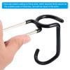 PATIKIL Camping Hook Hanger, Tent Accessories Camping Lantern Non-Slip Lamp Pole Hanger for Outdoor Hiking, Black view 4