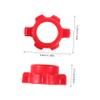 Veemoon 4pcs Dumbbell Bar Nuts Barbell Fixing Screws for Home Fitness Equipment Easy to Install Clamps for Secure Weight Lifting Accessory view 2