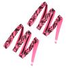 PATIKIL Racket Overgrip with Damping Ridges, 2 Pack PU Grip Tape Non-Slip Absorbent Camo Pattern for Tennis Badminton Fishing Rod, Pink view 1