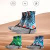 AONIJIE Low Trail Gaiters Ankle Gators Protective Reflective Shoe Covers UV Protection Breathable Sand Prevention for Triathlon Hiking Blue M Size view 2