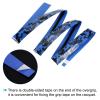 PATIKIL Racket Overgrip with Damping Ridges, 2 Pack PU Grip Tape Non-Slip Absorbent Camo Pattern for Tennis Badminton Fishing Rod, Blue view 4