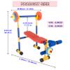 PHASFBJ Weight Bench Set for Kids, Toddler Workout Exercise Equipment, for children aged 6-9 in kindergarten Fun and Fitness Exercise Equipment view 3