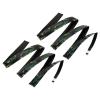 PATIKIL Racket Overgrip with Damping Ridges, 2 Pack PU Grip Tape Non-Slip Absorbent Camo Pattern for Tennis Badminton Fishing Rod, Black view 1