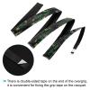 PATIKIL Racket Overgrip with Damping Ridges, 2 Pack PU Grip Tape Non-Slip Absorbent Camo Pattern for Tennis Badminton Fishing Rod, Black view 4