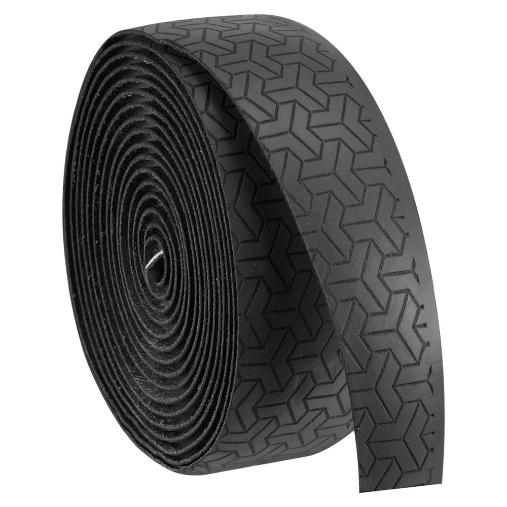 PATIKIL 6.6ft Racket Overgrip, PU Lengthen Grip Tape Non-Slip Absorb Sweat for Tennis Badminton Fishing Rod, Black