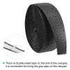 PATIKIL 6.6ft Racket Overgrip, PU Lengthen Grip Tape Non-Slip Absorb Sweat for Tennis Badminton Fishing Rod, Black view 4