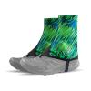AONIJIE Low Trail Gaiters Ankle Gators Protective Reflective Shoe Covers UV Protection Breathable Sand Prevention for Triathlon Hiking Green L Size view 1