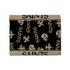 Rico Industries NFL Football New Orleans Saints Canvas Trifold Wallet - Great Accessory view 1