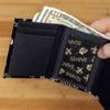 Rico Industries NFL Football New Orleans Saints Canvas Trifold Wallet - Great Accessory view 2