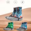 AONIJIE Low Trail Gaiters Ankle Gators Protective Reflective Shoe Covers UV Protection Breathable Sand Prevention for Triathlon Hiking Red L Size view 2