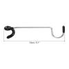 PATIKIL Camping Lantern Hook Hanger, Camping Equipment Non-Slip Tent Lamp Hooks Pole Hanger for Outdoor Hiking, Black view 2