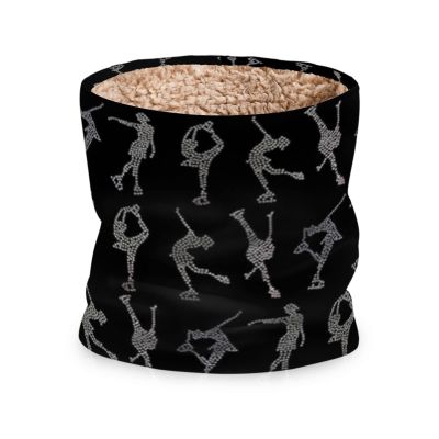Augenstern Winter Neck Warmers I-love-figure-skating Unisex Reusable Neck Gaiter Daily Bandana Balaclava