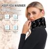 Augenstern Winter Neck Warmers I-love-figure-skating Unisex Reusable Neck Gaiter Daily Bandana Balaclava view 3