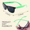 weilaga 60 Pack Sunglasses Bulk for Party favors,12 Neon Sun Glasses with UV400 Protection,Great Gift for Pool &Beach Party,Birthday,Goody Bag Filler,Outdoor Party Supplies for Teens Adults view 4