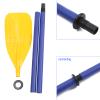 Jashem Inflatable Boat Oars Kid Size 1 Pair PVC Kayak Paddles Detachable Canoe Paddle Ribbed French Oar Set view 3