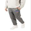 Ultra Game NBA Men's Soft Fleece Active Jogger Sweatpants, New York Knicks, Heather Charcoal, Medium view 3
