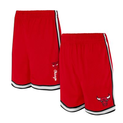 Ultra Game NBA Official Mens Slam Active Basketball Training Shorts - Unisex, Chicago Bulls, Team Color, Small