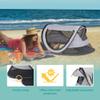 KidCo - Peapod Plus Portable Mesh Baby Toddler Travel Tent & Storage Bag, Play Tent, Pack and Play, Extra Room, Ages 6 Months - 5 Years (Midnight) view 2