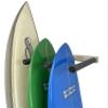 Vertical Surfboard Wall Rack - Holds 3 Boards view 1