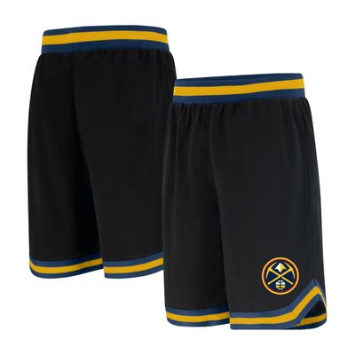 Ultra Game NBA Official Mens Active Knit Basketball Training Shorts - Unisex, Denver Nuggets, Team Color, X-Large