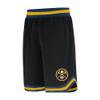 Ultra Game NBA Official Mens Active Knit Basketball Training Shorts - Unisex, Denver Nuggets, Team Color, X-Large view 2