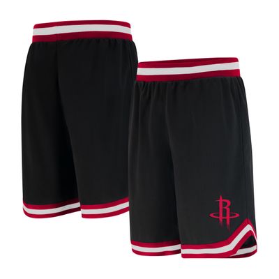 Ultra Game NBA Official Mens Active Knit Basketball Training Shorts - Unisex, Houston Rockets, Team Color, Small