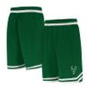 Ultra Game NBA Official Mens Supreme Basketball Training Shorts - Unisex, Milwaukee Bucks, Team Color, X-Large view 1