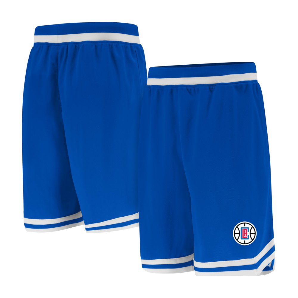 Ultra Game NBA Men's Active Knit 8" Basketball Training Shorts,Los Angeles Clippers,Team Color,3X-Large