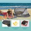 KidCo - Peapod Portable Foldable Mesh Toddler Travel Tent & Storage Bag, Play Tent, Ages 6 Months - 3 Years (Midnight) view 2