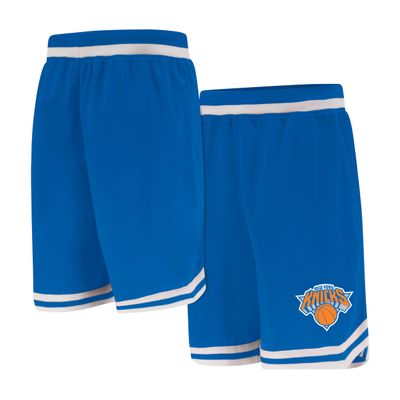 Ultra Game NBA Official Mens Supreme Basketball Training Shorts - Unisex, New York Knicks, Team Color, Medium