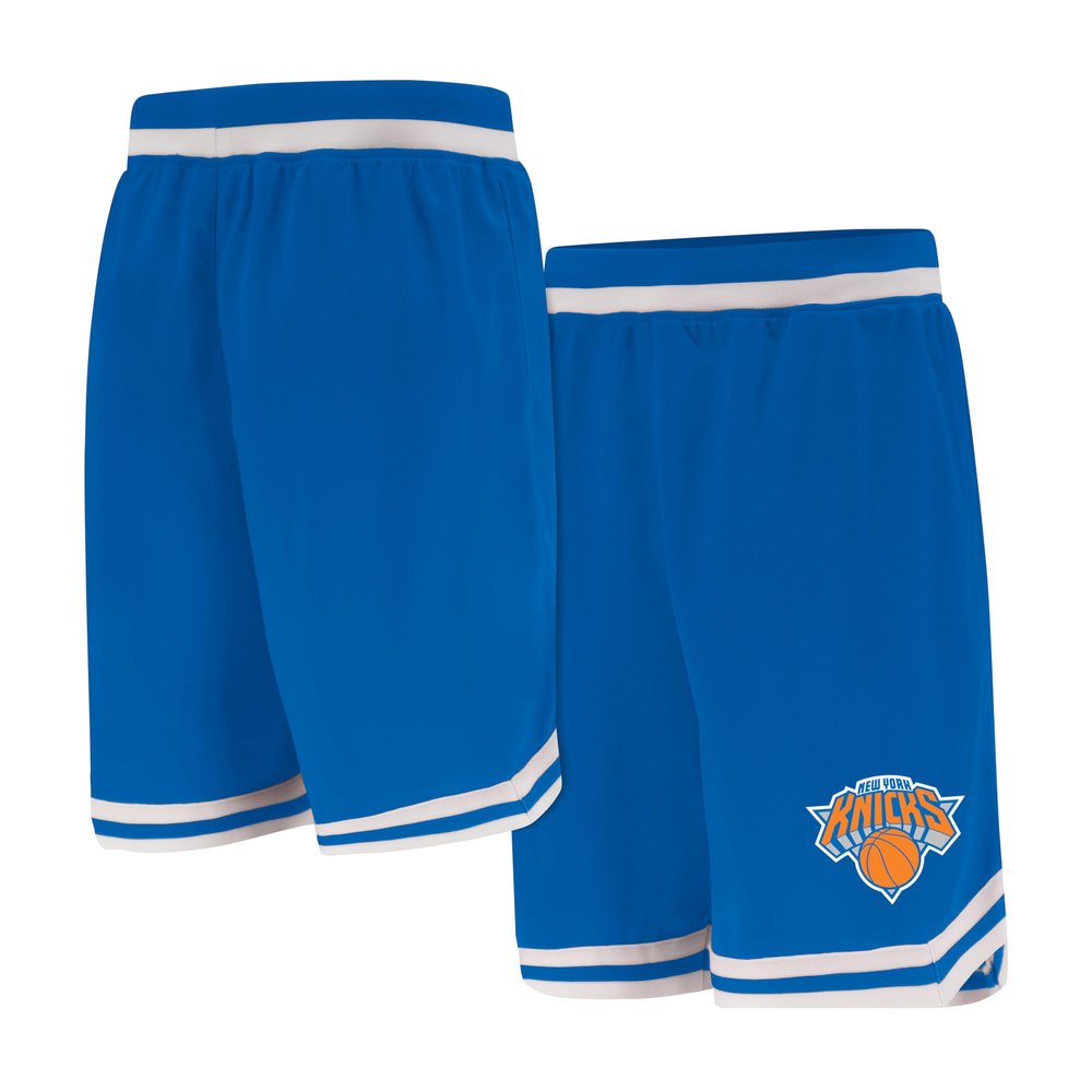 Ultra Game NBA Official Mens Supreme Basketball Training Shorts - Unisex, New York Knicks, Team Color, Medium