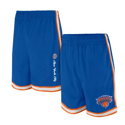 Ultra Game NBA Official Mens Slam Active Basketball Training Shorts - Unisex, New York Knicks, Team Color, XX-Large