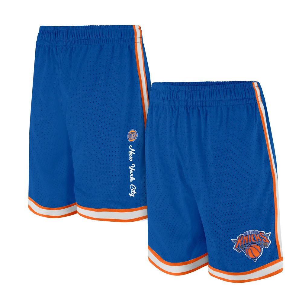 Ultra Game NBA Official Mens Slam Active Basketball Training Shorts - Unisex, New York Knicks, Team Color, XX-Large