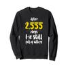 7 Years He Still Puts Up With Me - 7th Wedding Anniversary Sweatshirt view 1
