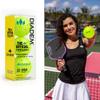 Diadem The Official Outdoor Pickleball Balls | USAPA Approved Tournament Ball - 40 Hole Seamless Mold for Outdoor Play (50 Pack, Neon Yellow) view 2