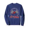 Pit Crew Team Race Cars Pit Crew Member Checkered Flags Sweatshirt view 1