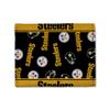 Rico Industries NFL Football Pittsburgh Steelers Canvas Trifold Wallet - Great Accessory view 1