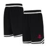 Ultra Game NBA Official Mens Supreme Basketball Training Shorts - Unisex, Houston Rockets, Black, Medium view 1
