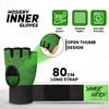 BeSAVAGE Boxing Hand Wraps Inner Gloves for Men & Women  Gel Padded MMA Gloves with 80cm Wrist Straps  Muay Thai, Kickboxing, Punching, Training Wraps Under Boxing Gloves view 4