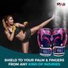 Spall Pro US MMA, Kickboxing, Muay Thai Boxing Leather Gloves for Men & Women Viper Multi - 6 OZ view 3