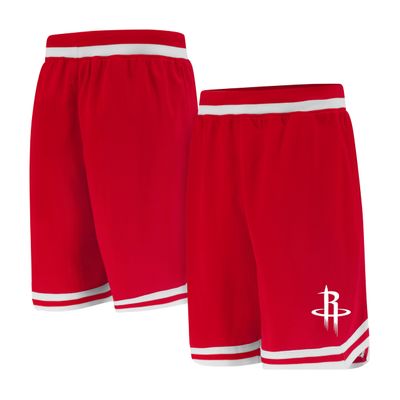 Ultra Game NBA Official Mens Supreme Basketball Training Shorts - Unisex, Houston Rockets, Team Color, XX-Large