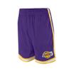 Ultra Game NBA Official Mens Slam Active Basketball Training Shorts - Unisex, Los Angeles Lakers, Team Color, Small view 2