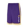 Ultra Game NBA Official Mens Slam Active Basketball Training Shorts - Unisex, Los Angeles Lakers, Team Color, Small view 3