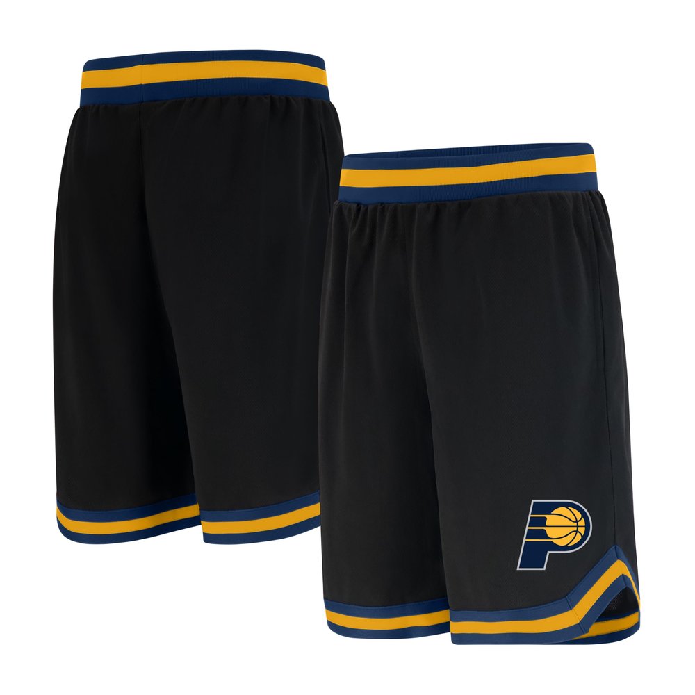 Ultra Game NBA Official Mens Active Knit Basketball Training Shorts - Unisex, Indiana Pacers, Team Color, X-Large