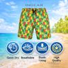 INGEAR Little Boys Quick Dry Swim Trunks UPF 50+ Beach Board Shorts Sizes 2T-14 Vibrant Patterns for Summer Adventures view 3
