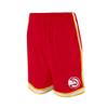 Ultra Game NBA Official Mens Slam Active Basketball Training Shorts - Unisex, Atlanta Hawks, Team Color, Large view 2