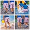 INGEAR Little Boys Quick Dry Swim Trunks UPF 50+ Beach Board Shorts Sizes 2T-14 Vibrant Patterns for Summer Adventures view 2