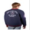 Ultra Game NBA Official Mens Game Time Varsity Jacket - Unisex, Philadelphia 76ers, Team Color, Medium view 3