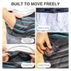 Kanu Surf Boys Playa Quick Dry UPF 50+ Beach Swim Trunks, Windsurf Black, 10-12 US view 3